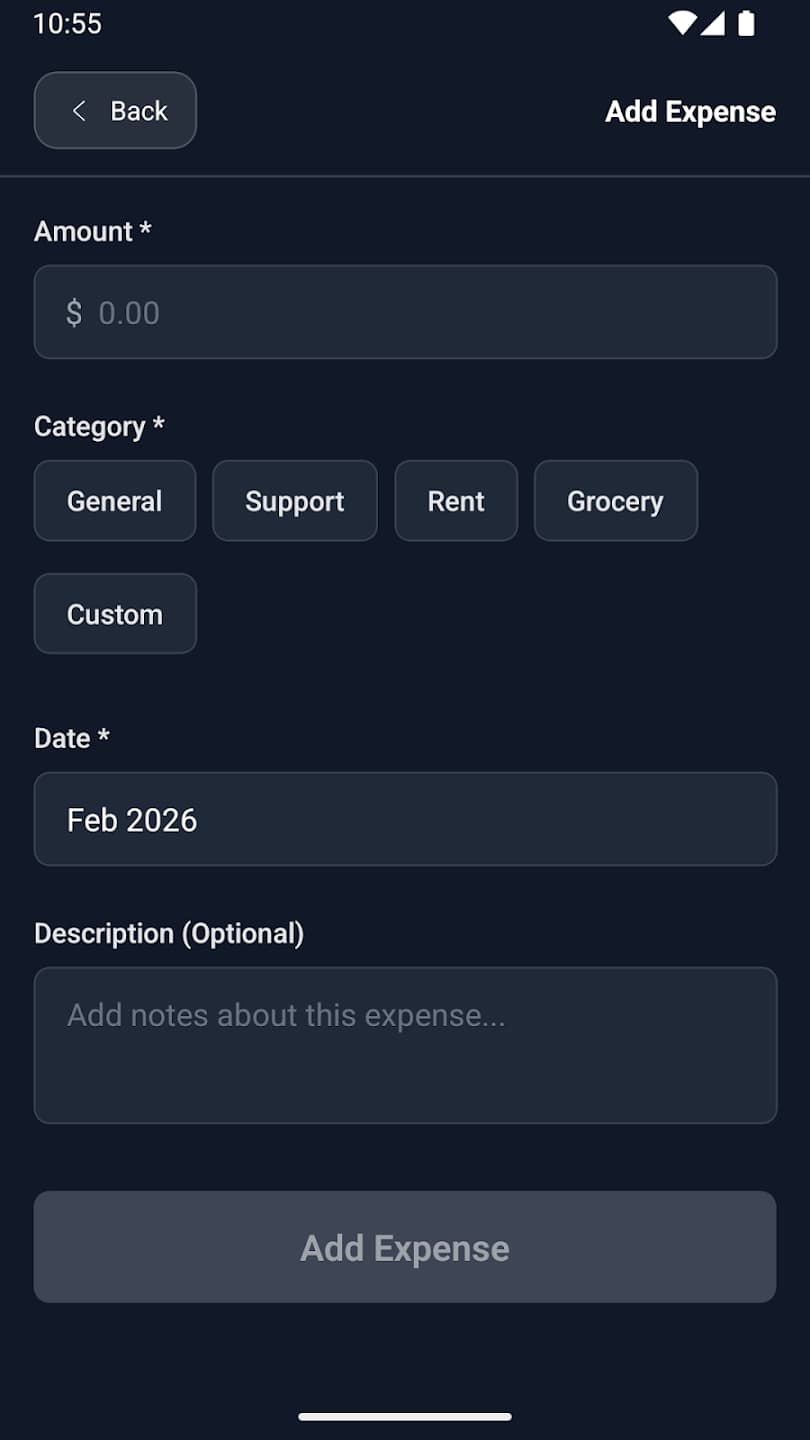 Expense Lite screenshot 2